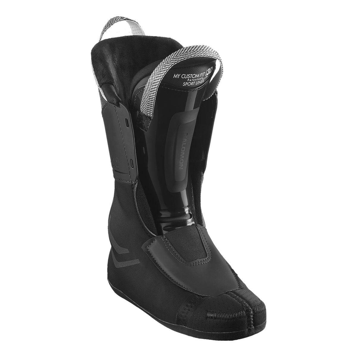 Salomon S/Pro Alpha 80 GW Boot Women's in Black and Sweet Lavender